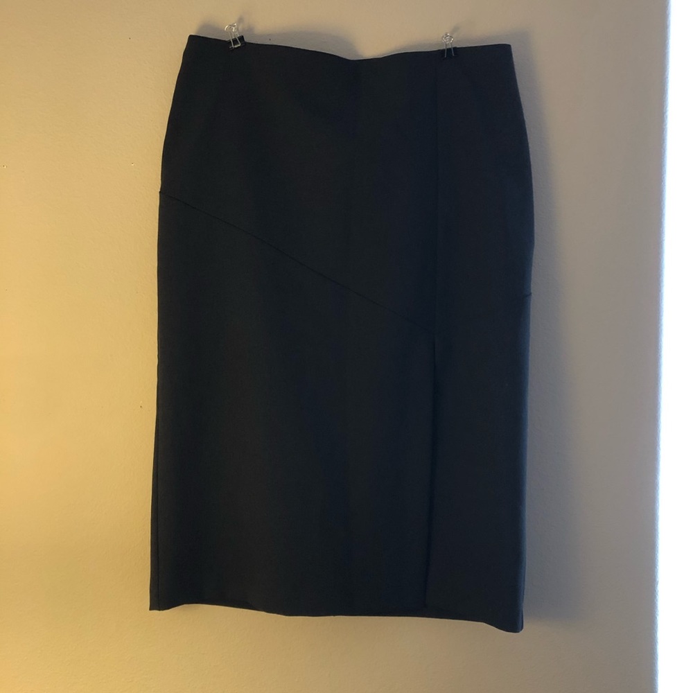 Grey Pencil Skirt